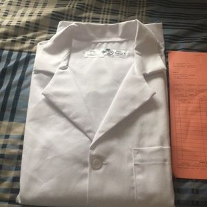 Large white lab coat